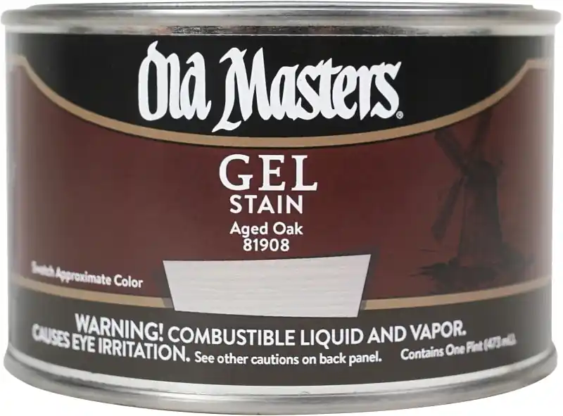 Gel Stain, Oil-Based, Aged Oak, 1-Pt.