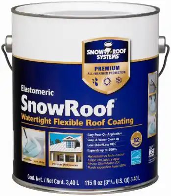 Premium Reflective Roof Coating, 0.9 Gallon, Model Kst000srb-16