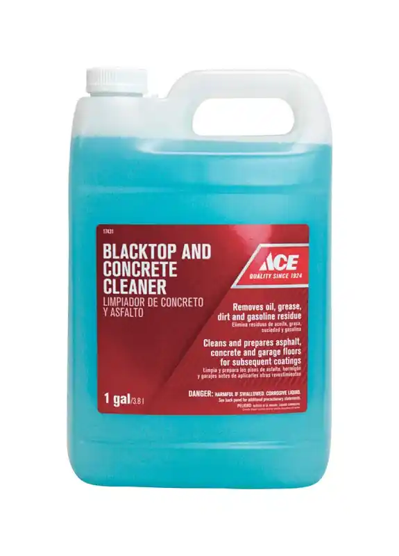 Blacktop And Concrete Cleaner 1 Gallon Heavy-duty Liquid For Driveways And Garage Floors