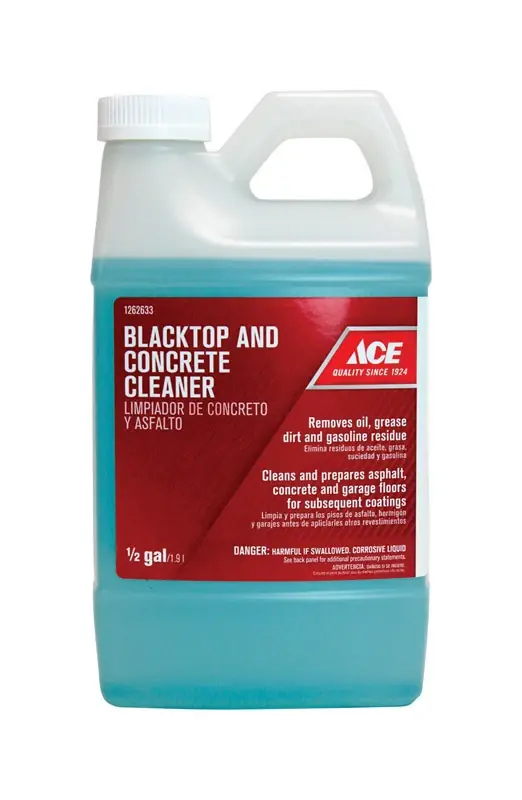 Blacktop And Concrete Cleaner 64 Oz Liquid - Heavy-duty Asphalt And Concrete Cleaner
