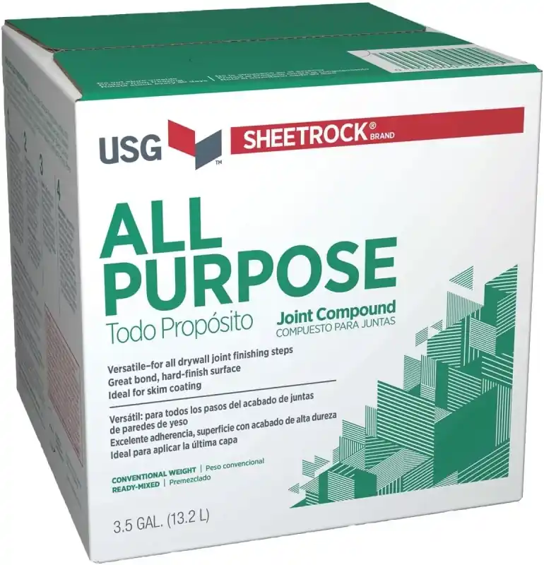 Wallboard Joint Compound, Ready Mix, 3.5 Gallon Carton