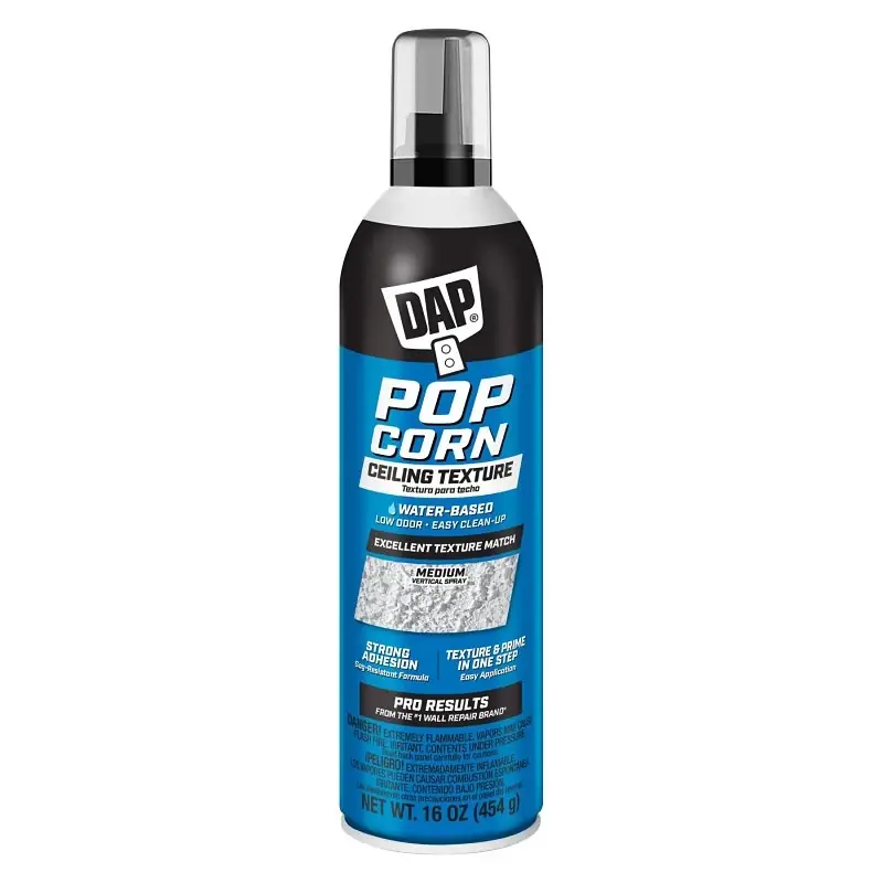 Dap 16 Oz White Water-based Popcorn Ceiling Spray Texture Aerosol Can
