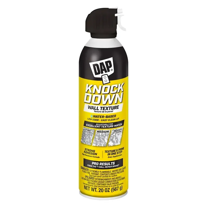 Dap 20 Oz White Water-based Knockdown Wall Spray Texture