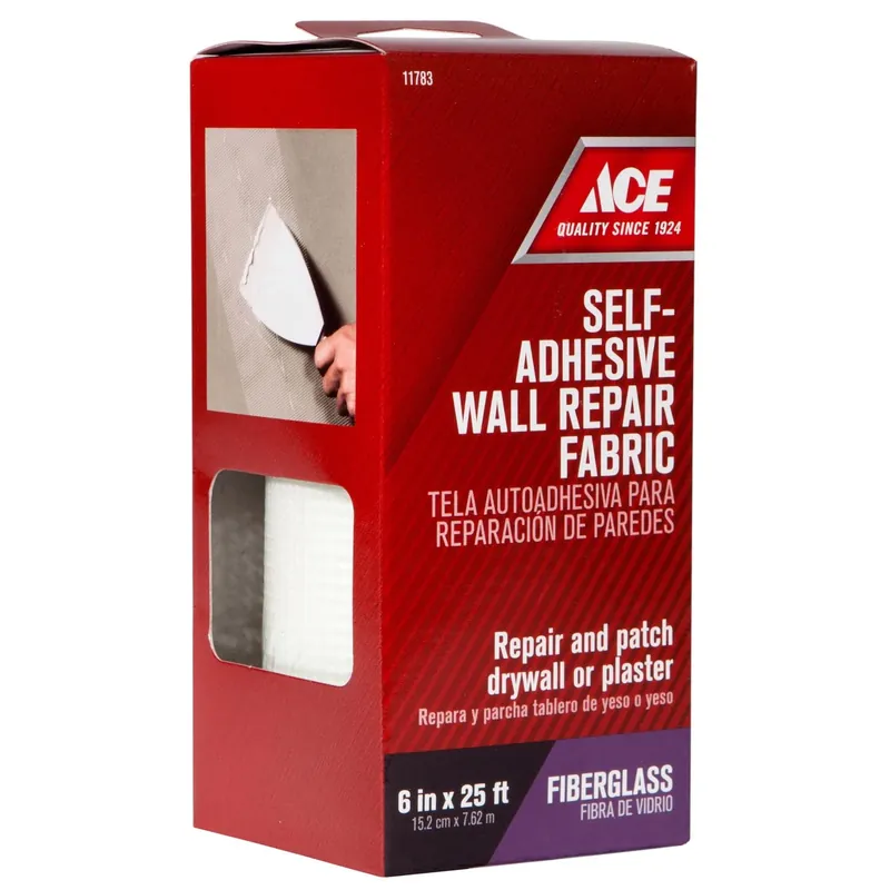 25 Ft. L X 6 In. W Fiberglass Self Adhesive Wall Repair Fabric