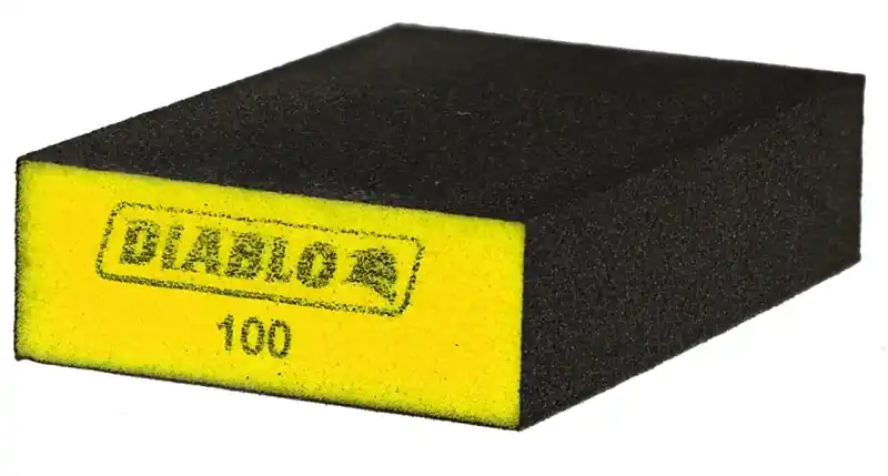 Diablo 5 In. L X 3 In. W X 1 In. 100 Grit Fine Flat Surface Sanding Sponge
