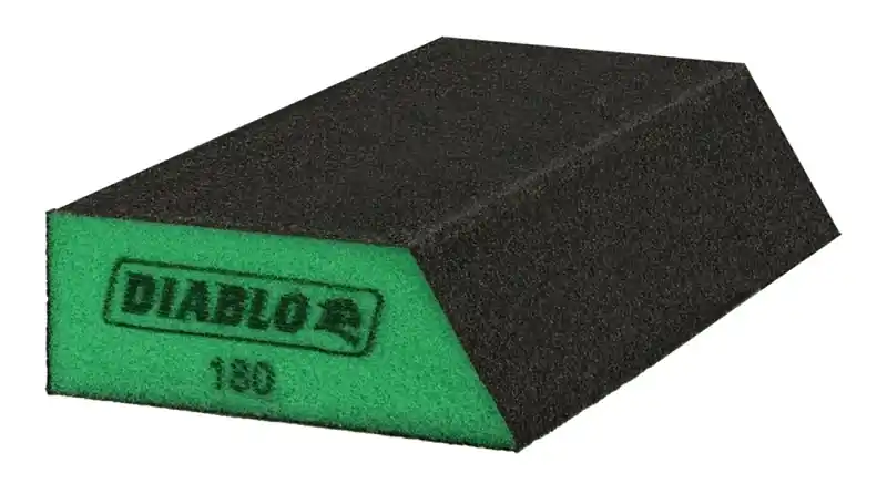 Corner Contact Sanding Sponge, 180-Grit (Ultra Fine)