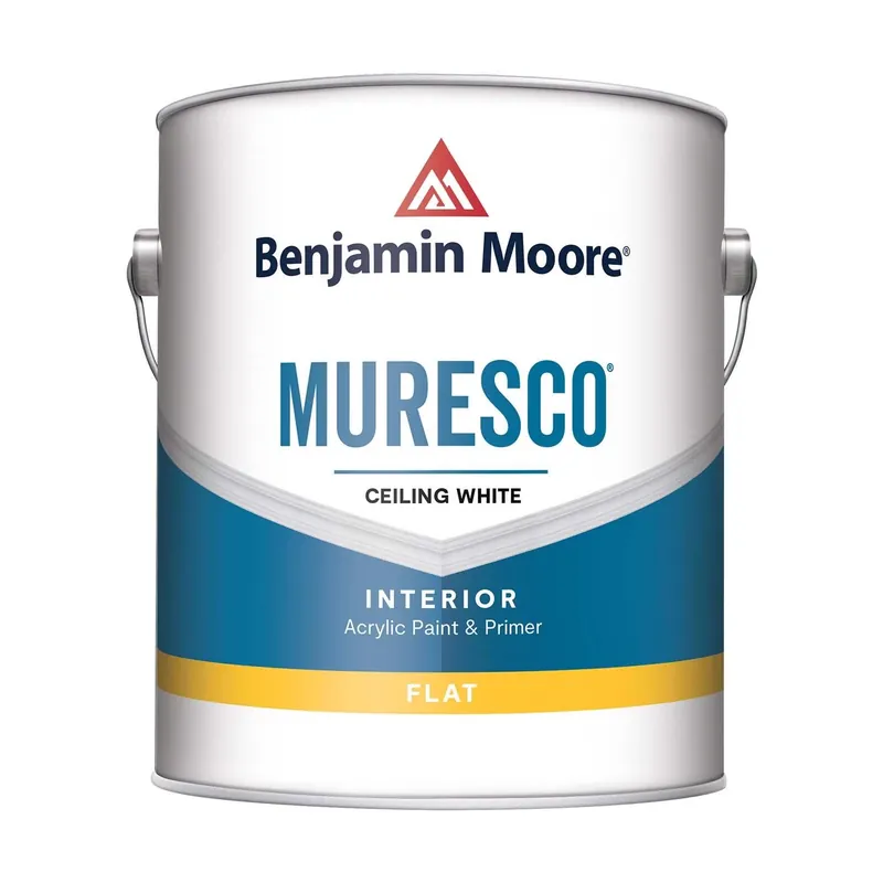 Muresco Flat White Ceiling Paint Interior 1 Gallon - Model 025801-001