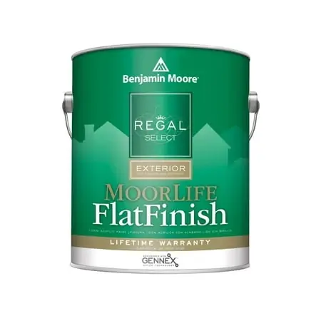 Regal Flat White Acrylic Latex House Paint 1 Quart