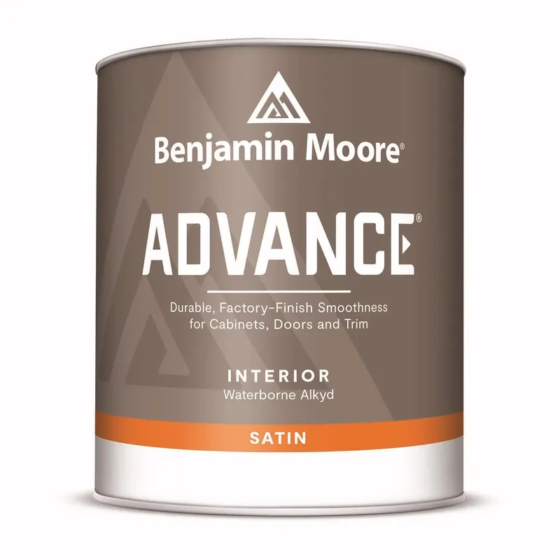 Advance Waterborne Satin White Interior Paint 1 Quart