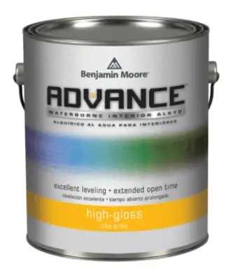 Advance High-gloss White Waterborne Alkyd Paint 1 Quart