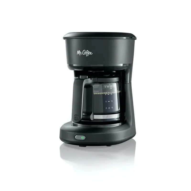 Mr. Coffee 5‑Cup Programmable Black Coffee Maker