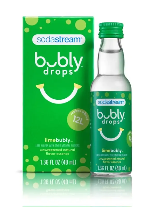 SodaStream Bubly Drops Lime Fruit Drops 1.36 Oz 1 Pk
