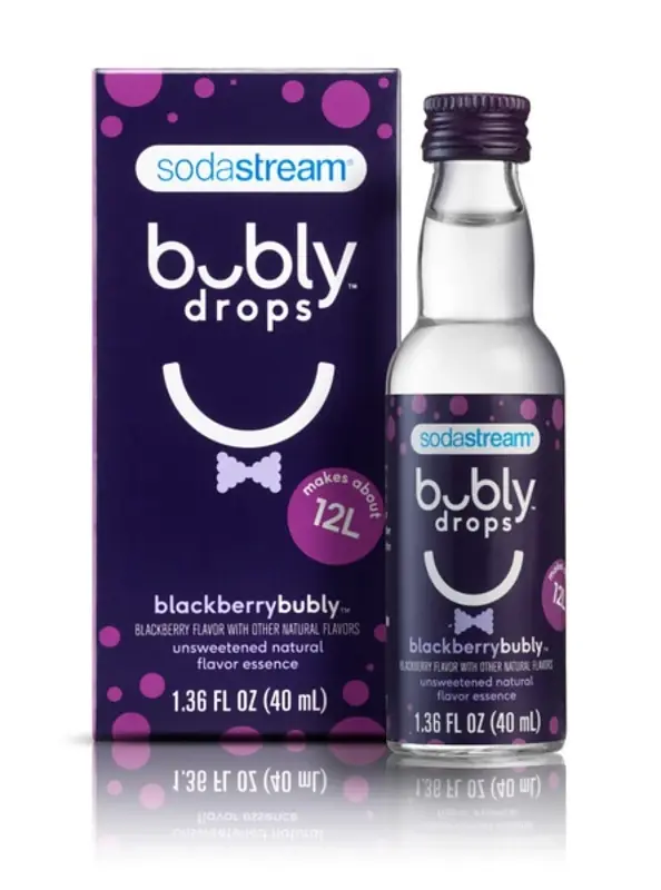 SodaStream Bubly Drops Black Berry Fruit Drops 1.36 Oz 1 Pk