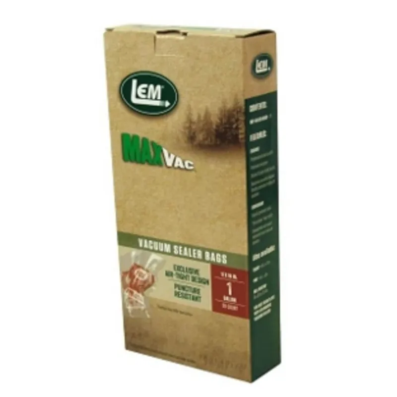 LEM MaxVac Vacuum Bag Roll 11” X 16‘ 2-Pack