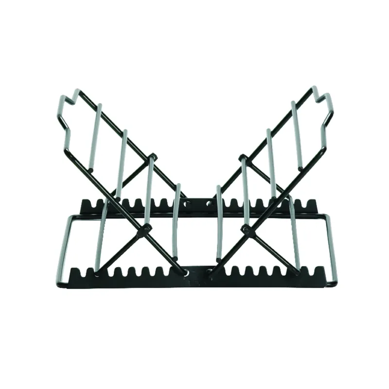 Adjustable Nonstick Metal Roasting Rack Gray 43183