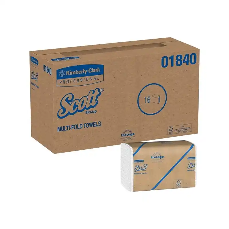 Professional 01840 Multifold Paper Towels, 9.5 X 9.4, White, 250 Sheets