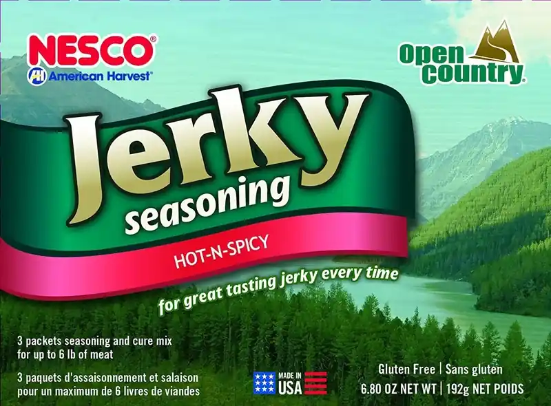 Nesco Open Country Hot-N-Spicy Jerky Seasoning 6 Lb Boxed
