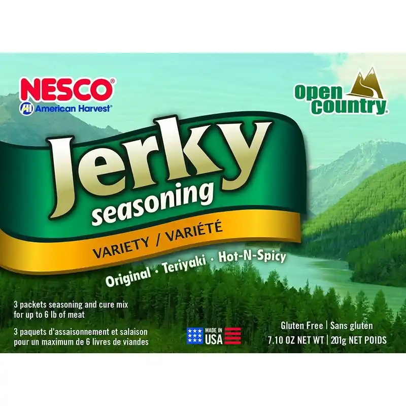 Nesco Open Country Variety Jerky Seasoning 6 Lb Boxed