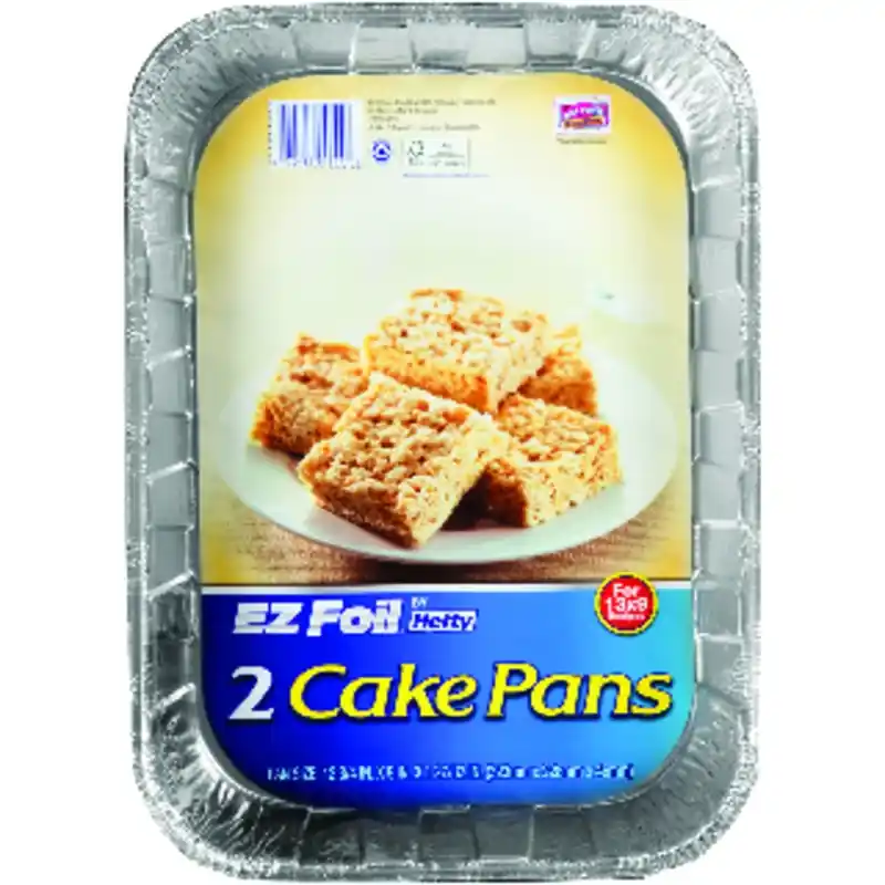 Hefty EZ Foil 9 In. W X 13 In. L Cake Pan 2 Pc