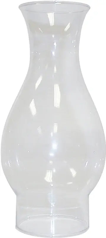 Lamplight Farms Flared Clear Glass Oil Lamp Shade 1 Pk