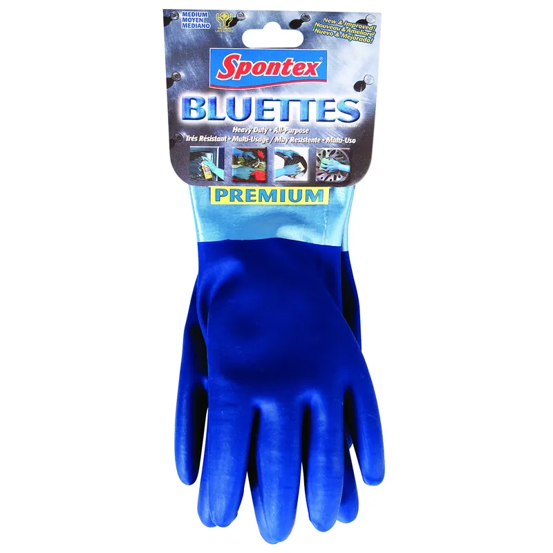 Spontex Bluettes Neoprene Cleaning Gloves XL Blue 1 Pk