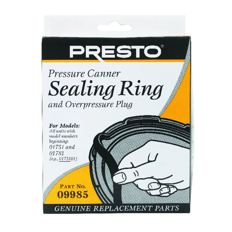 Pressure Canner Sealing Ring With Automatic Air Vent