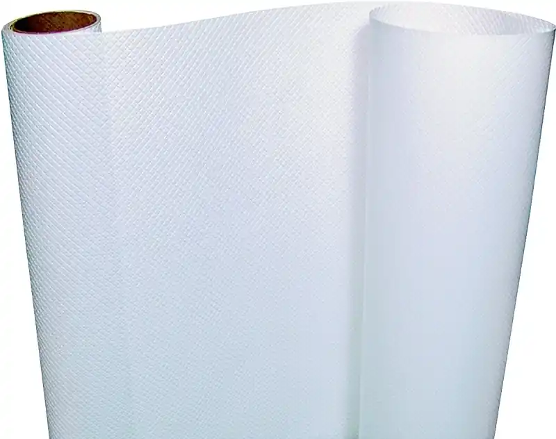 12 In. X 5 Ft. Clear Non-adhesive Textured Shelf Liner - Simple Elegance