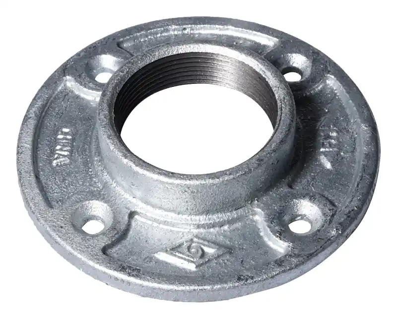 2-inch Galvanized Malleable Iron Floor Flange Model 27-2g
