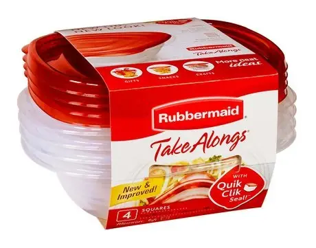 7f58 Takealongs 4-piece Sandwich Keeper Food Storage Container Set