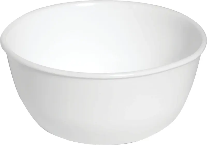 Corelle 28 Oz Winter Frost Glass/Porcelain Soup/Cereal Bowl 6.25 In. D 1 Pk