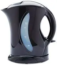 K4077 1.7 Liter Cordless Electric Kettle - Durable Black Design