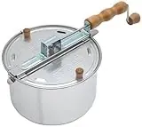 Wabash Valley Farms 25008 Whirley-pop Stovetop Popcorn Popper Model 25008a