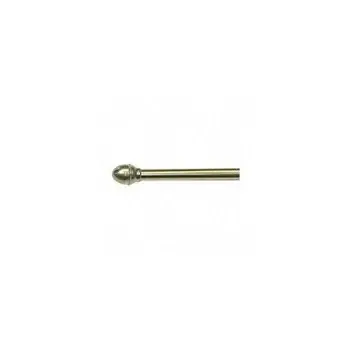 28-48 Inch Brass Cafe Rod With Acorn Finials, Model 13313