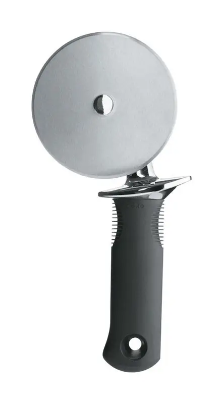 Good Grips 4 In. W X 9 In. L Stainless Steel Pizza Cutter - Silver/black