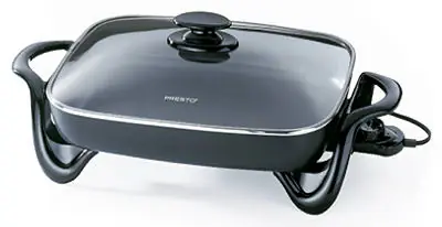 Cast Aluminum Electric Skillet With Glass Lid, 16-inch Model 06852