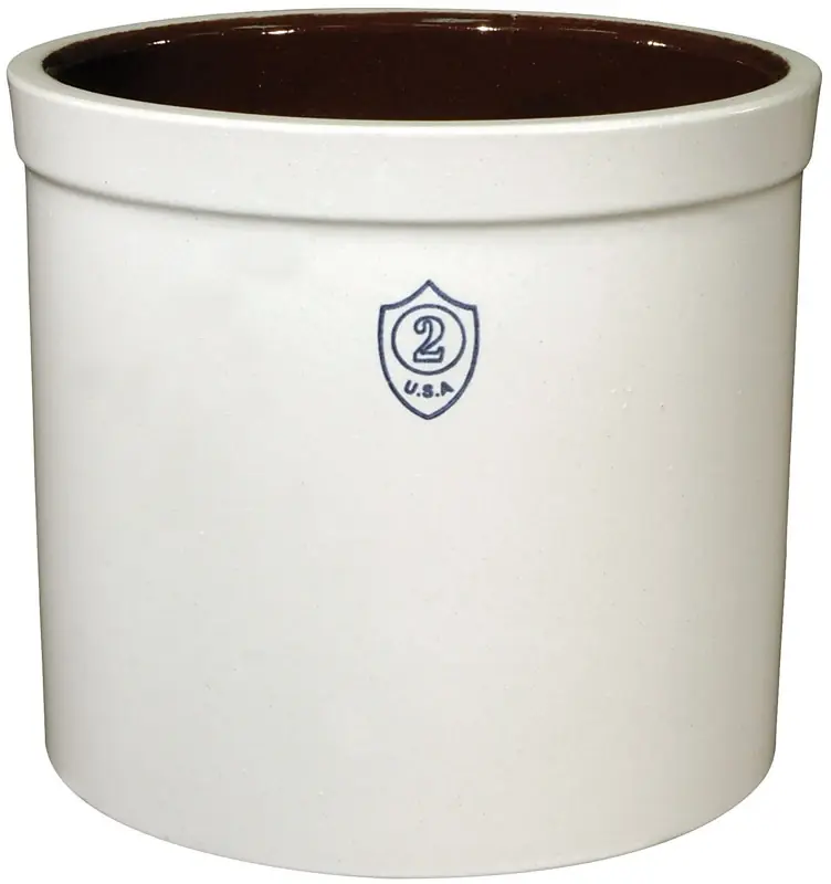 Ohio Stoneware Bristol Preserving Crocks 2 Gal 1 Pk