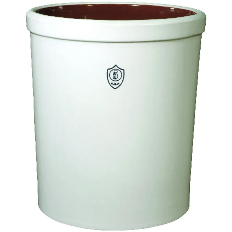 Ohio Stoneware Bristol Preserving Crocks 5 Gal 1 Pk