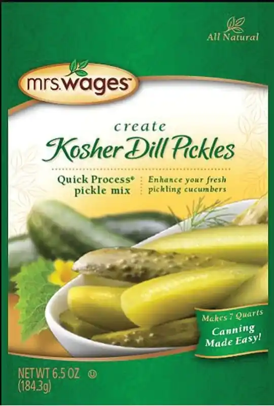 Mrs. Wages Kosher Dill Pickle Mix 6.5 Oz 1 Pk