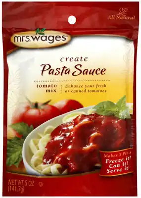 Mrs. Wages Pasta Sauce Tomato Mix 5 Oz 1 Pk