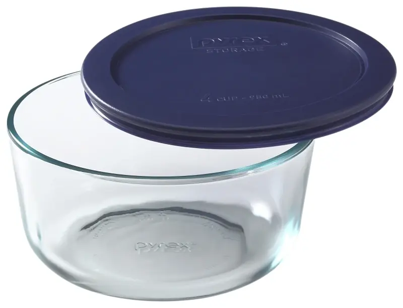 Storage Plus Bowl, Navy Cover, 4-Cup