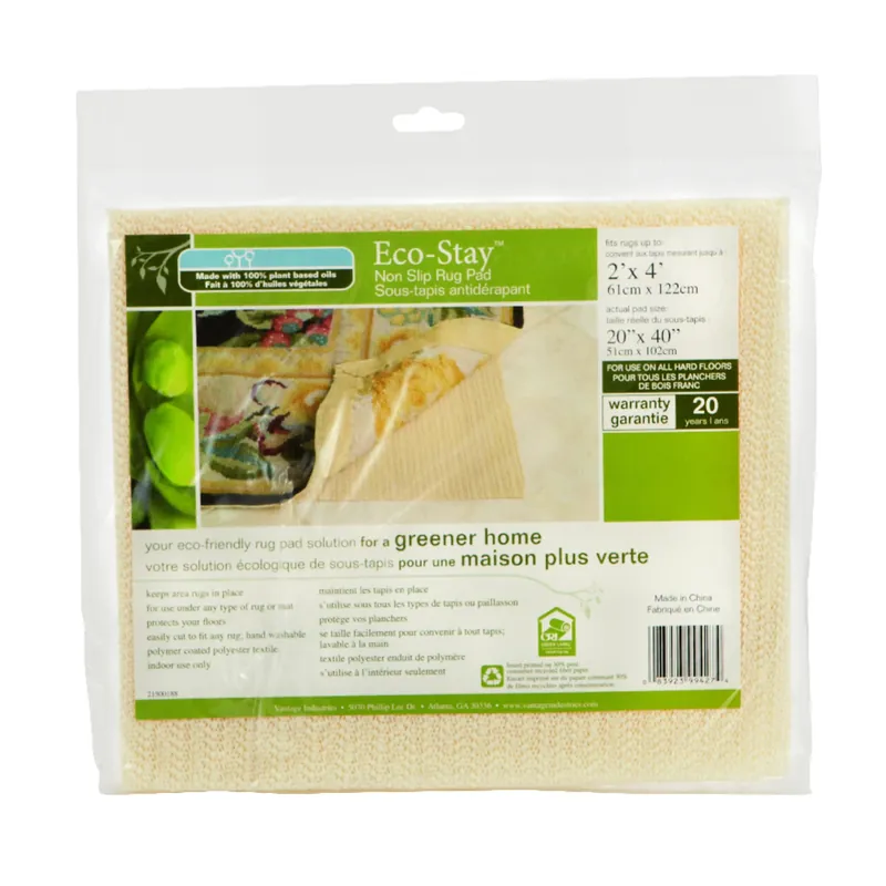 Anti-Slip Rug Grip Pad For Hard Floors, 2 X 4 Ft.