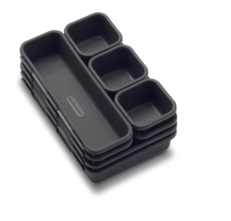Madesmart 5 In. H X 6 In. W X 9 In. D Plastic Drawer Organizer
