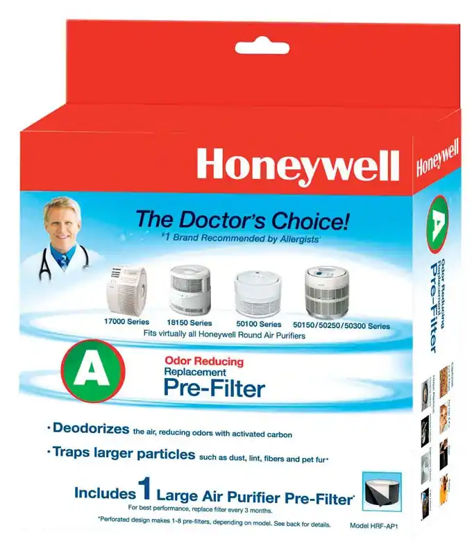 Honeywell 10.13 In. H X 2.75 In. W Square Carbon Pre-Filter 1 Pk