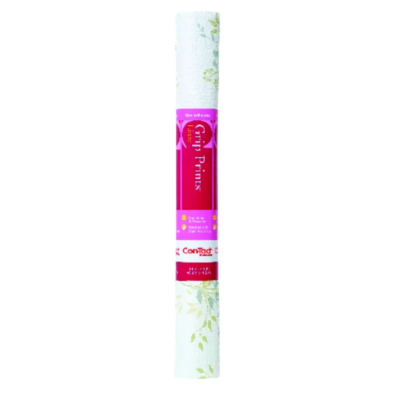 Con-Tact Grip Prints 4 Ft. L X 18 In. W Aspen Aloe Non-Adhesive Shelf Liner