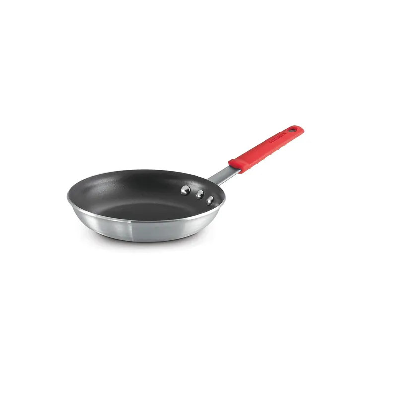 Professional Aluminum Fry Pan 8 In. Silver With Nonstick Interior