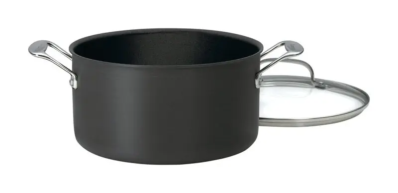 Cuisinart Chef‘s Classic Stainless Steel Stock Pot 6 Quart Black