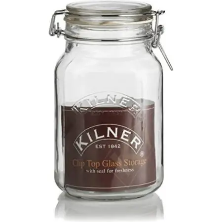 Clip Top Storage Jar 51 Ounce - Set Of 4, Model 25512
