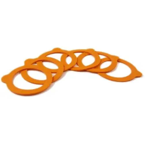 Kilner 25500 Rubber Replacement Seals, Small, 6 Piece>