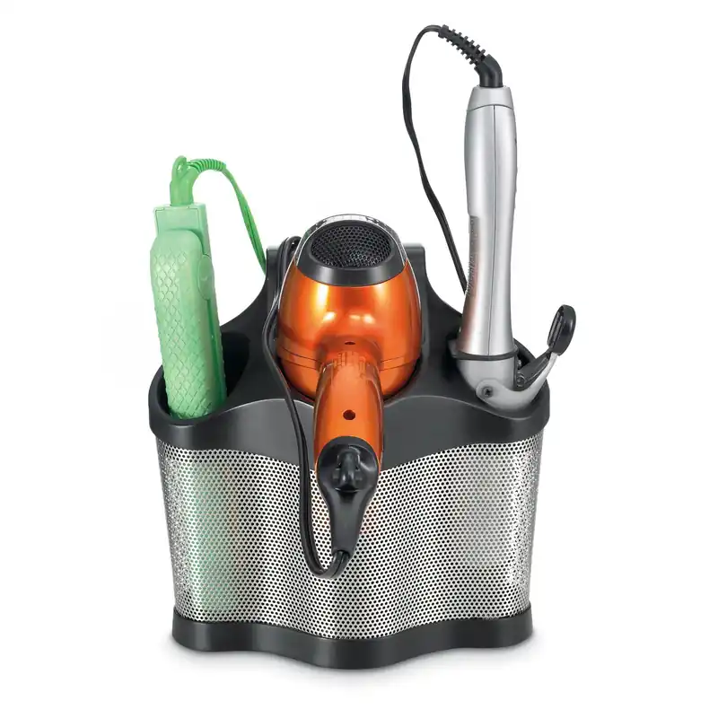 Black Stainless Steel Styling Station Bth-7050-95, 10 In. Height, 10 In. Width