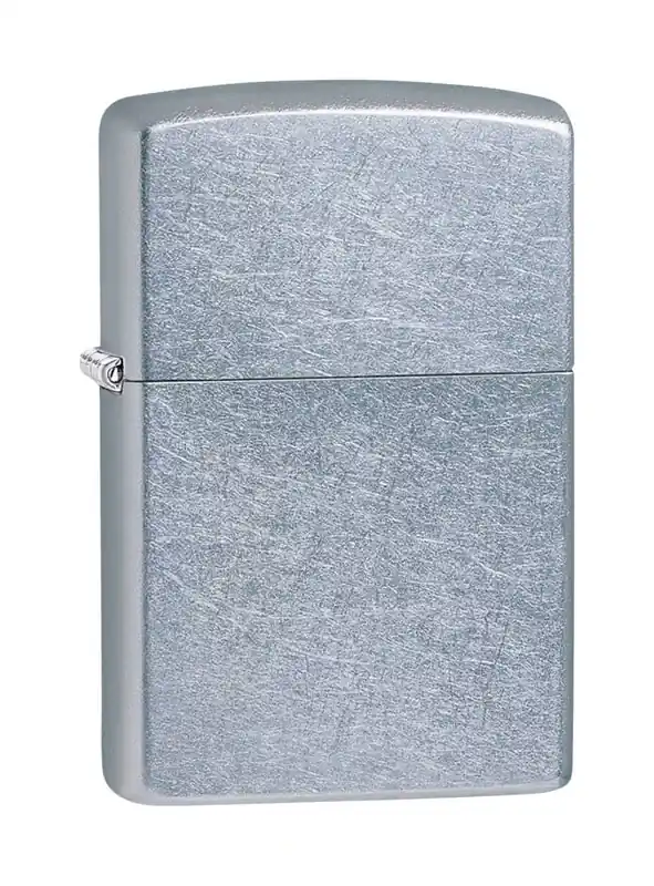 Zippo Classic Street Chrome Silver Street Chrome Cigarette Lighter 1 Pk